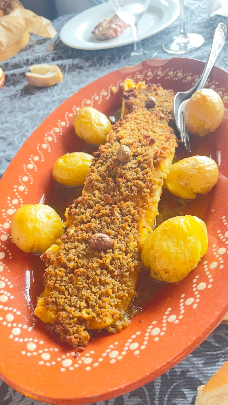 Bacalhau com broa